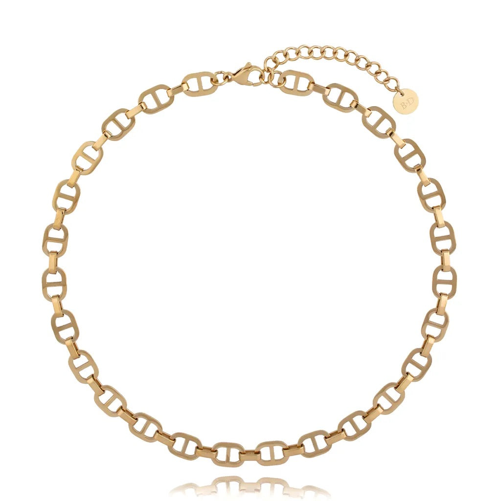 Femim Gold Noble Steel Necklace
